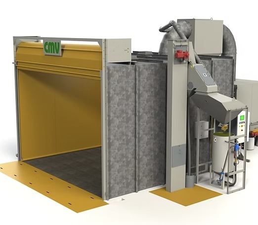 Cabine de jateamento CMV